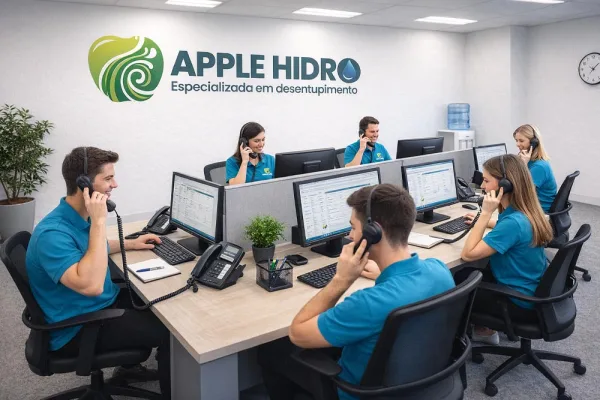 Capa de Apple Hidro Desentupidora 24h